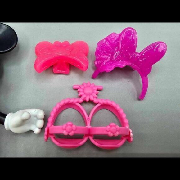 Disney Minnie Mouse Fashion Doll 5" &  Clip on Accessories - Picture 3 of 8